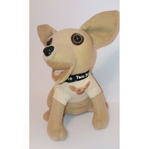 Vintage 1999 Yo Quiero Taco Bell Dog Plushie Retro 90s Kidcore Fast Food Plush